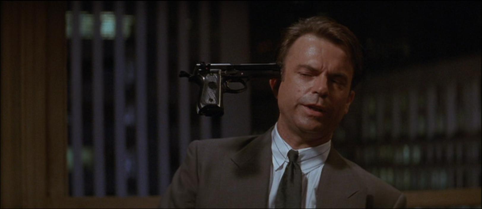 Sam Neill in Memoirs of an Invisible Man